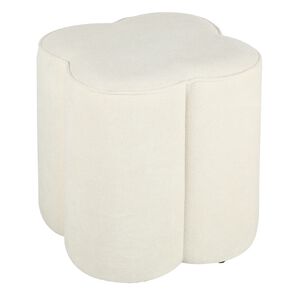 Living & Co Curved Ottoman with Piping