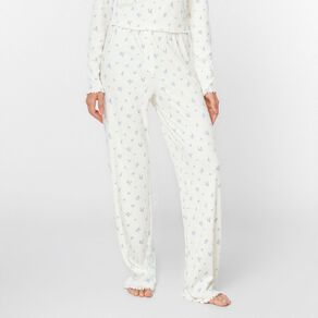 H&H Women's Pointelle Pyjama Pants