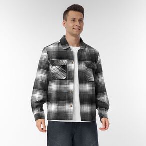 H&H Men's Heavy Flannel Shacket