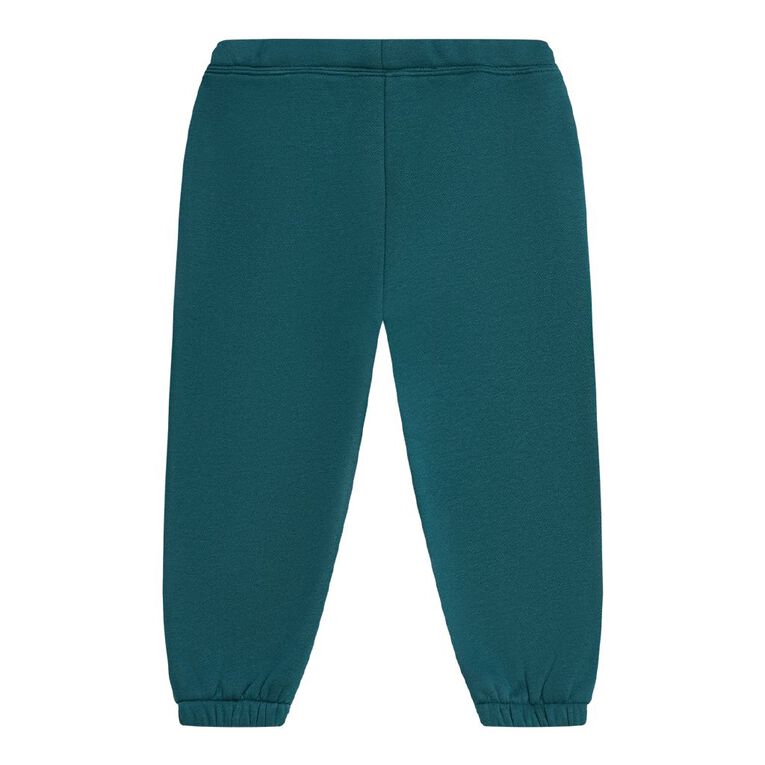 Young Original Toddler Boys' Cosy Fleece Trackpants, Green Dark, hi-res
