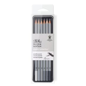 Winsor & Newton Studio Graphite Pencils 6 Pack