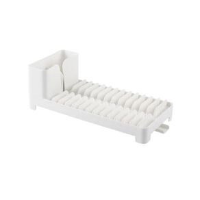 Living & Co Compact Dish Rack and Cutlery Holder
