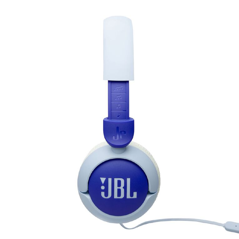 JBL Junior 320 Wired On-Ear Kids Headphones Blue, , hi-res