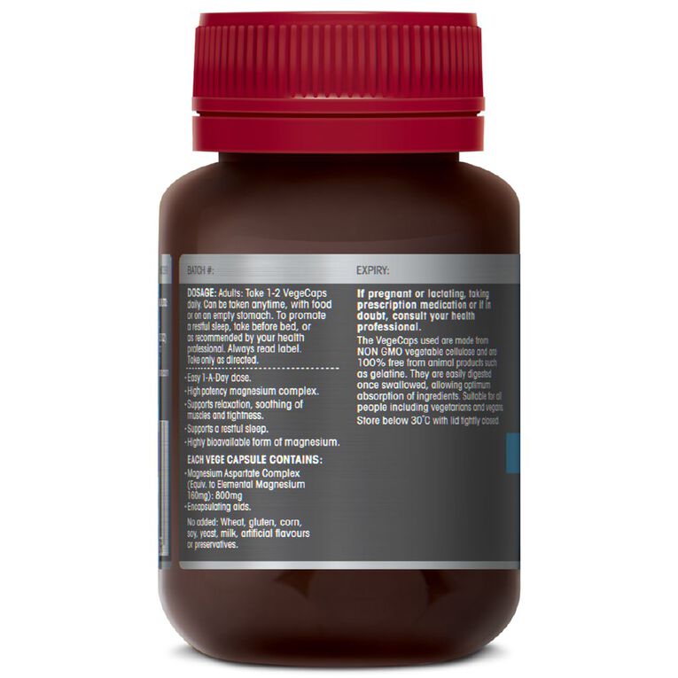 Red Seal High Strength Magnesium Complex 60's 800mg, , hi-res