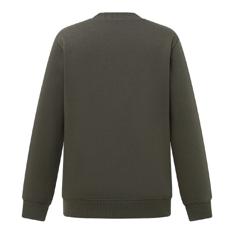 H&H Women's Classic Crew Sweatshirt, Green Dark, hi-res