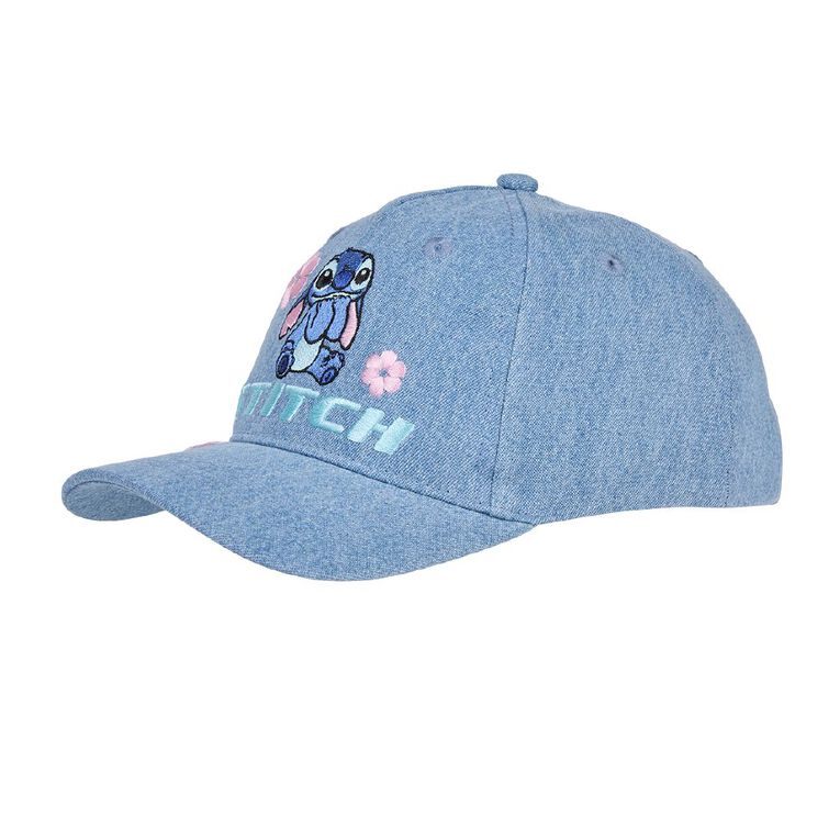 Stitch Younger Kids' Cap, Denim Light, hi-res