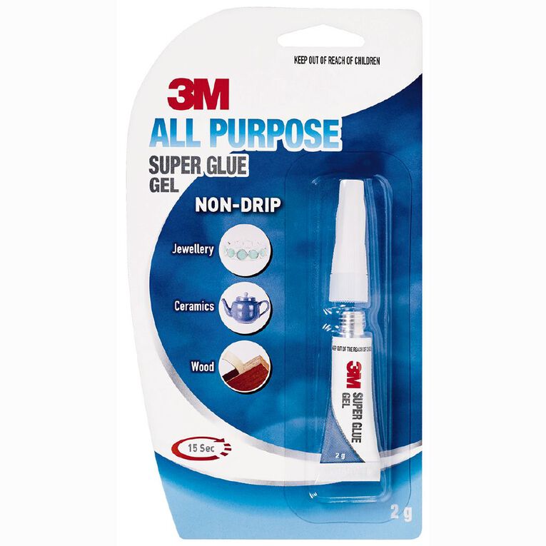 3M Multipurpose Superglue Gel 2g, , hi-res