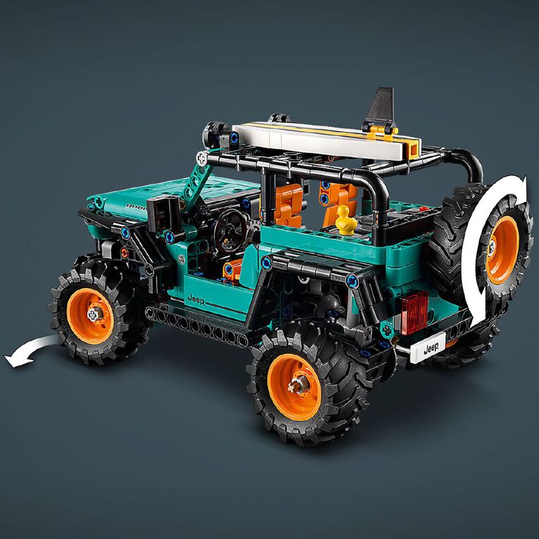 LEGO Technic Jeep Wrangler Rubicon SUV 42227, , hi-res