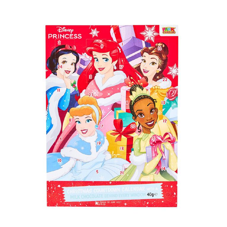 Park Avenue Disney Princess Advent Calendar 40g, , hi-res