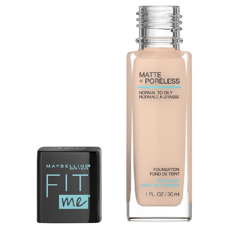 Maybelline Fit Me Matte & Poreless Liquid Foundation Classic Ivory, , hi-res
