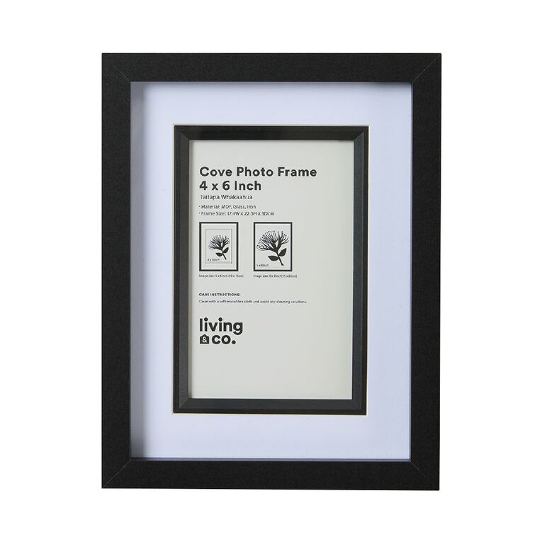 Living & Co Cove Photo Frame 4in x 6in, , hi-res