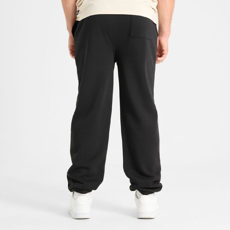 Lonsdale Men's London Relaxed Trackpants, Black, hi-res