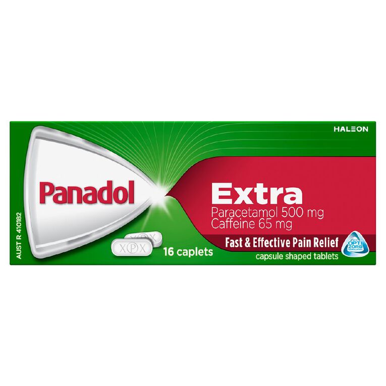 Panadol Extra 16 Caplets, , hi-res