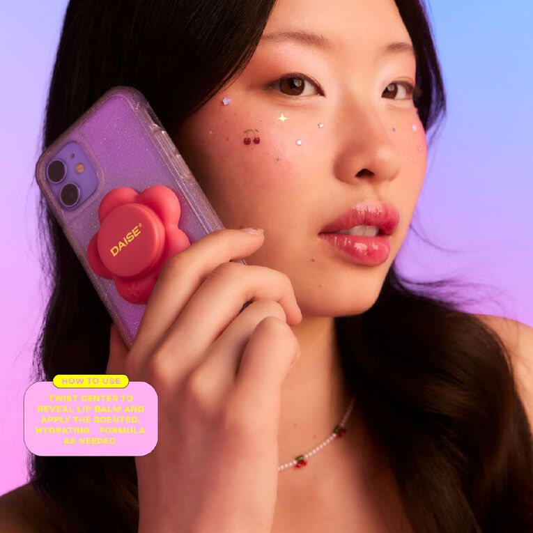 Daise Lip Service Lip Balm Phone Pod Strawberry Kiss, , hi-res