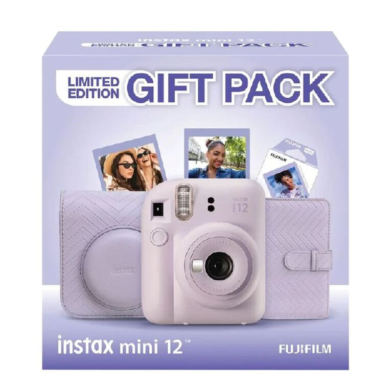 Fujifilm Instax Mini 12 Limited Edition Gift Pack Purple 2025, , hi-res
