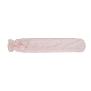 Living & Co Long Hot Water Bottle Pink