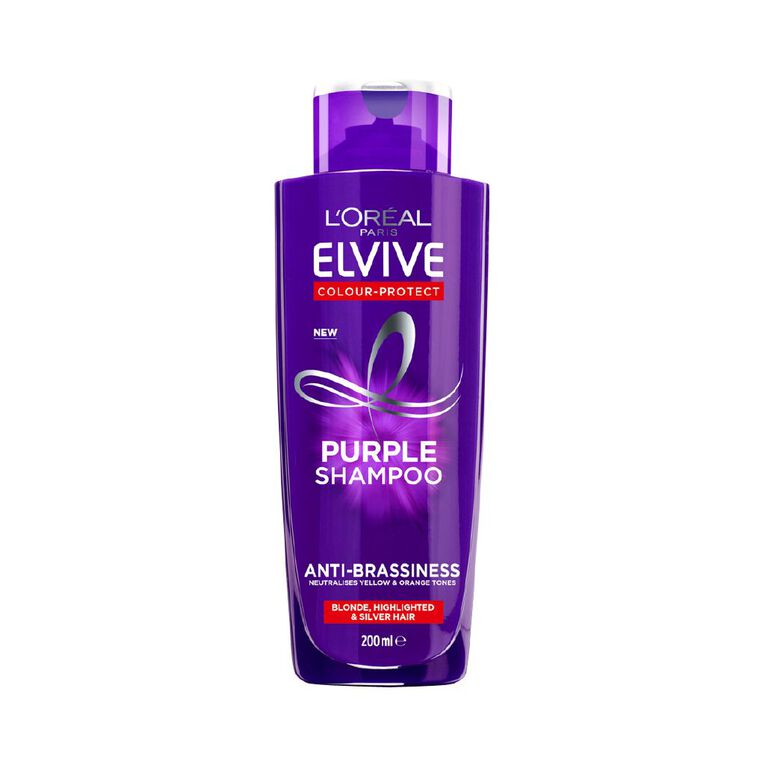 L'Oreal Paris Elvive Purple Shampoo 200ml, , hi-res