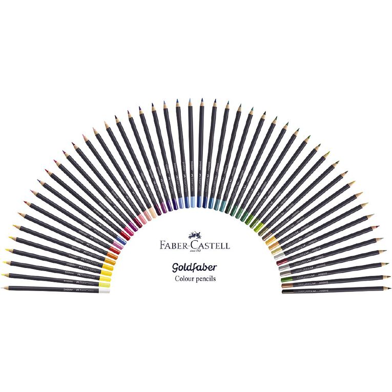 Faber-Castell Colour Pencil Goldfaber Col101 White White, , hi-res