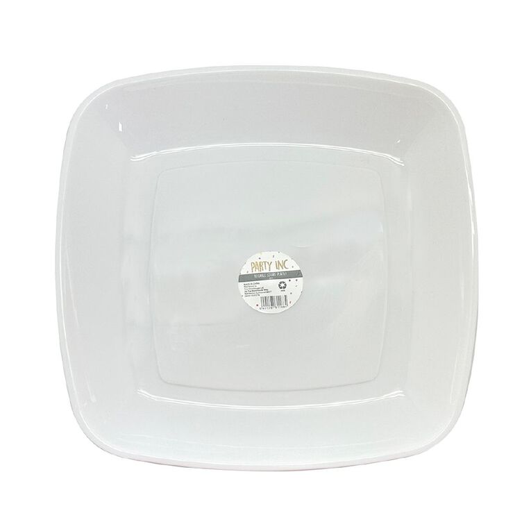 Party Inc Square Reusable Platter 30cm, , hi-res