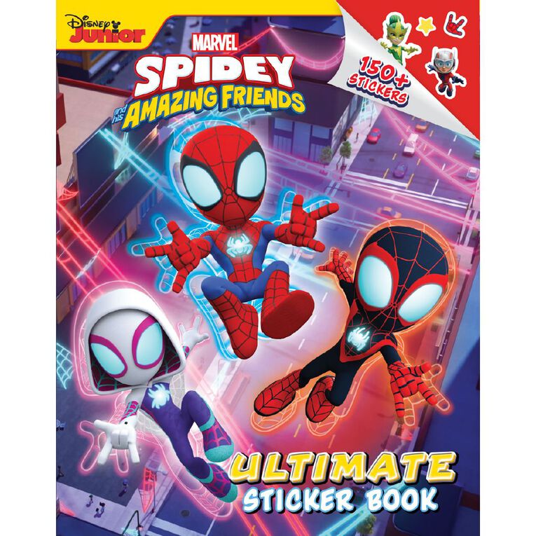 Spidey & His Amazing Friends Glow Ultimate Sticker Book, , hi-res