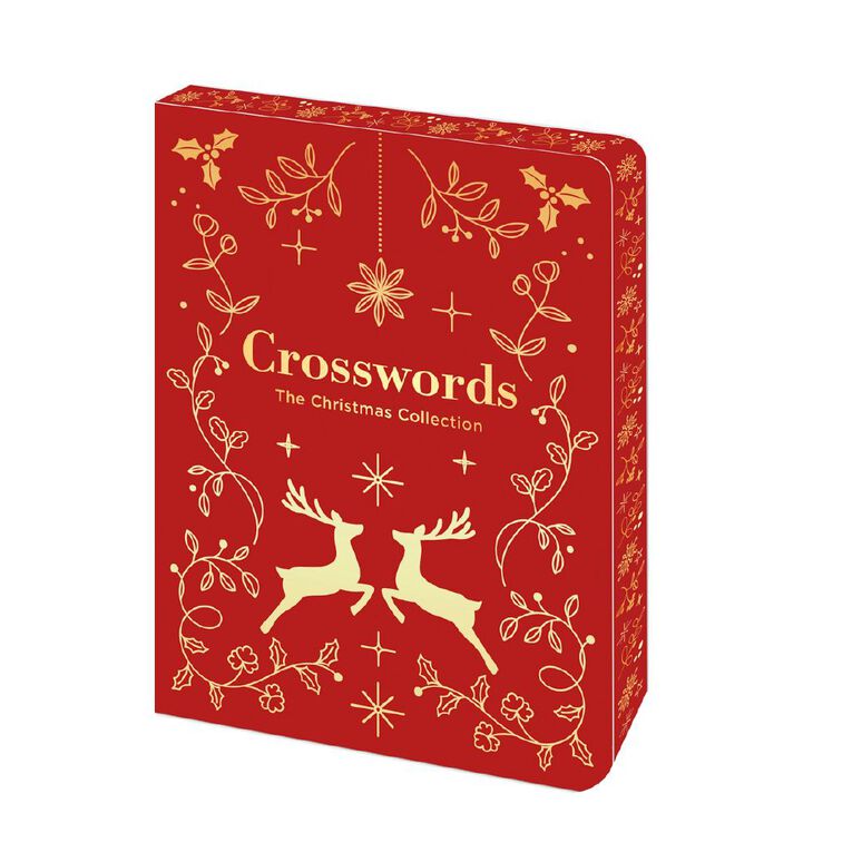 Printed Edge: Christmas Crosswords by Eric Saunders, , hi-res