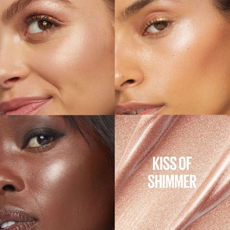 Maybelline Sunkisser Liquid Highlighter Kiss Of Shimmer 4.7ml, , hi-res