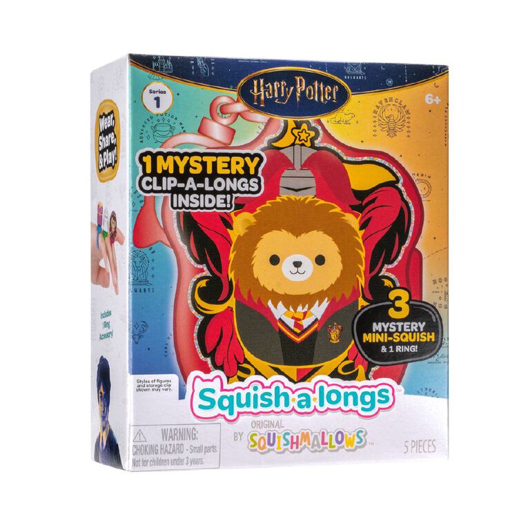 Harry Potter Squishalongs Clip A Longs Assorted, , hi-res