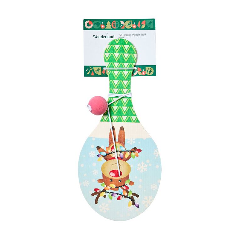 Wonderland Novelty Paddle Ball Assorted, , hi-res