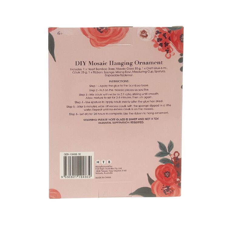 Mothers Day Mosaic Ornament Kit, , hi-res