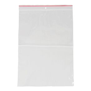 Esselte Zip Lock Bags 255mm x 355mm 25 Pack Clear