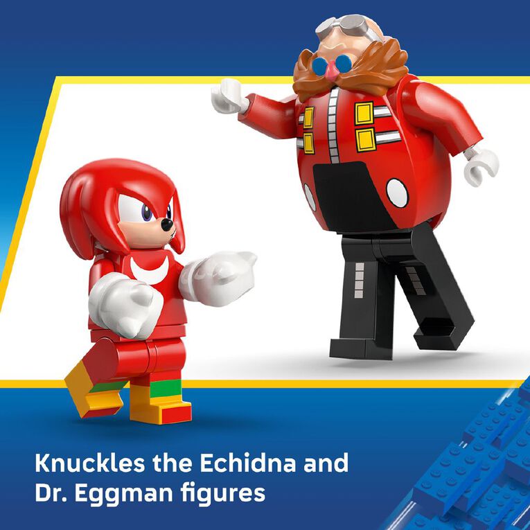 LEGO Sonic Knuckles v Dr Eggman Egg Crusher Mech 77005, , hi-res