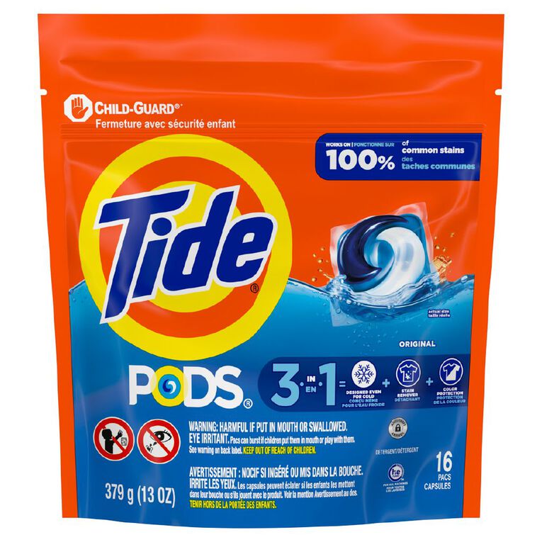 Tide Laundry Pods Original 16 Pack, , hi-res