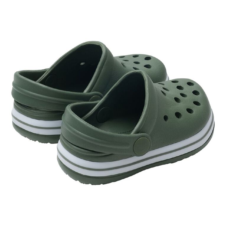 Young Original Junior Kids' Jack Frog Clog Shoes, Sage, hi-res