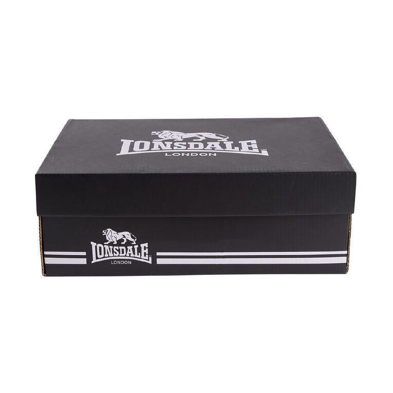 Lonsdale Heartland Trainers, Black, hi-res
