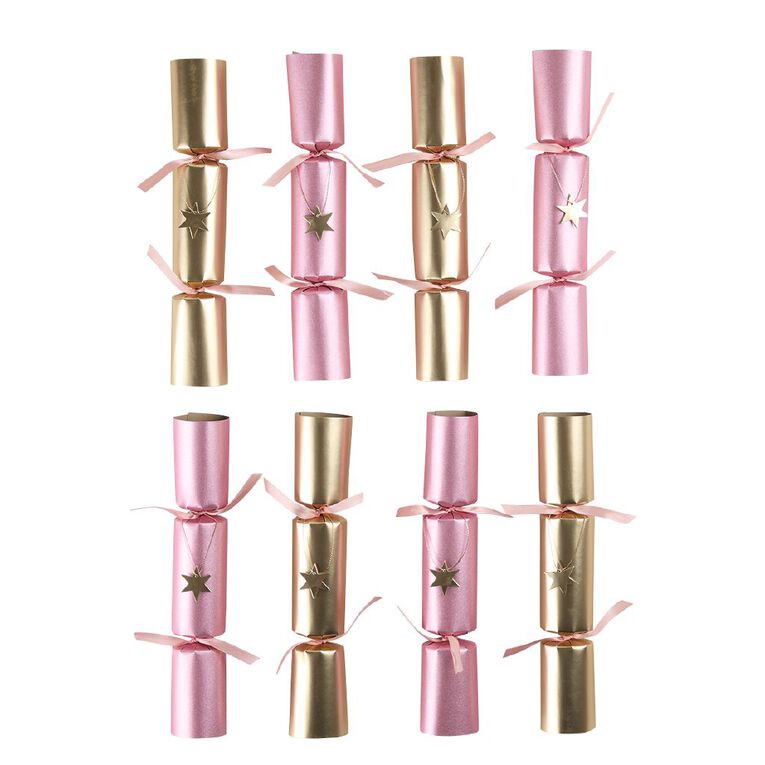 Wonderland Luxury Christmas Crackers Assorted 8 Pack, , hi-res