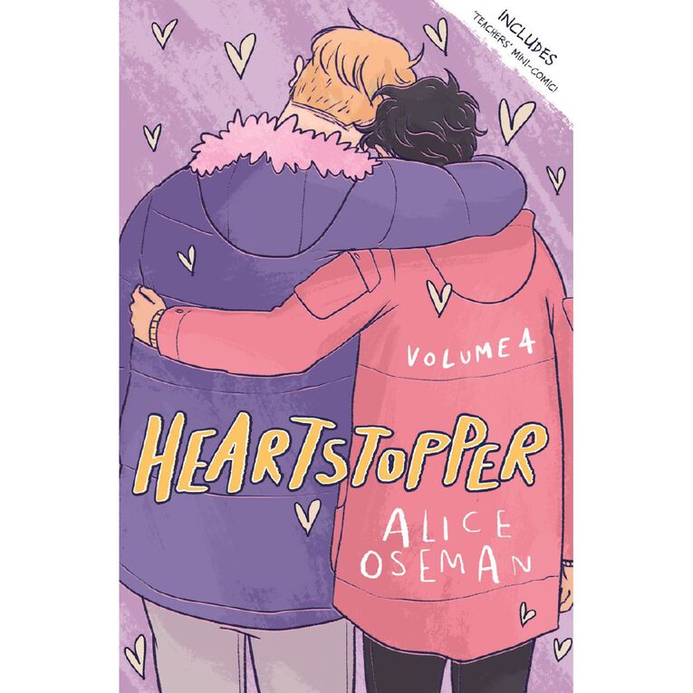 Heartstopper Vol #4 by Alice Oseman, , hi-res