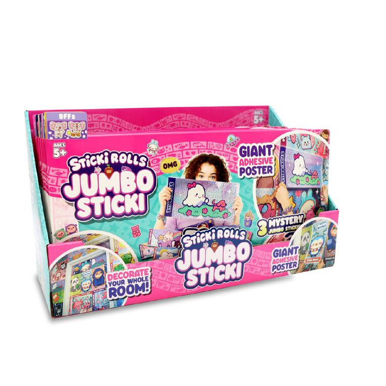 Sticki Rolls Sticki Rolls Jumbo Sticki 3 Pack, , hi-res