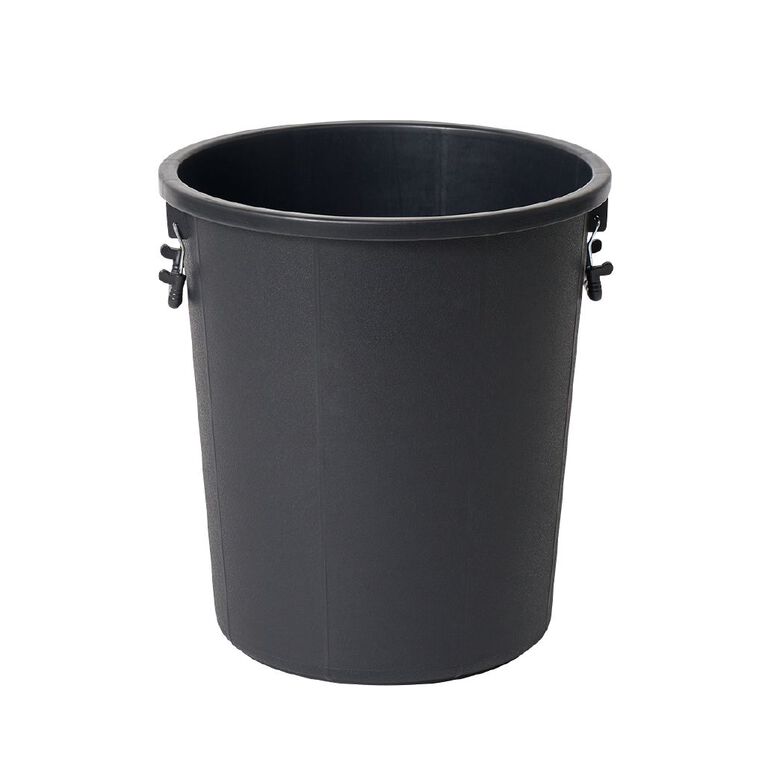 Living & Co Heavy Duty Bin 43L Black, , hi-res