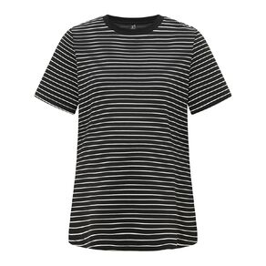 H&H Maternity Maternity Heavyweight Interlock Tee