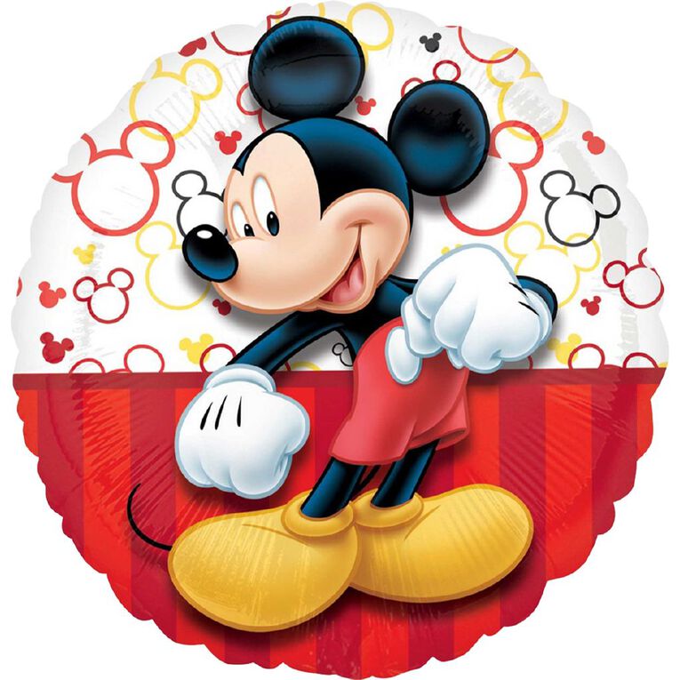 Mickey Mouse 45cm Standard Mickey Mouse Foil Balloon, , hi-res