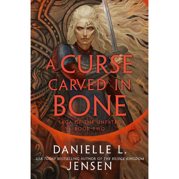 A Curse Carved In Bone by Danielle Jensen, , hi-res