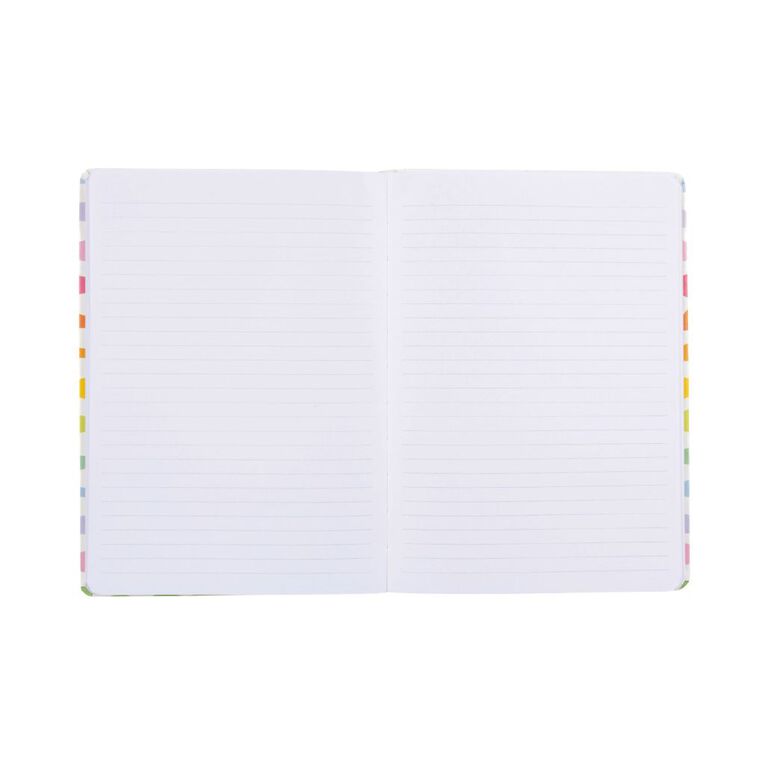 Uniti Kids Rainbow Strip Notebook, , hi-res