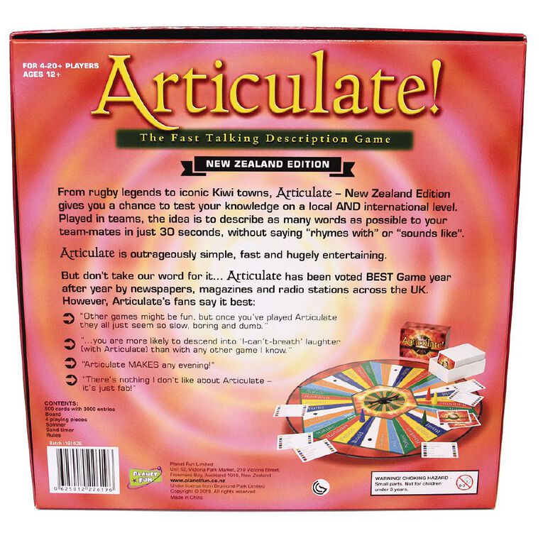 Articulate NZ Edition Game, , hi-res