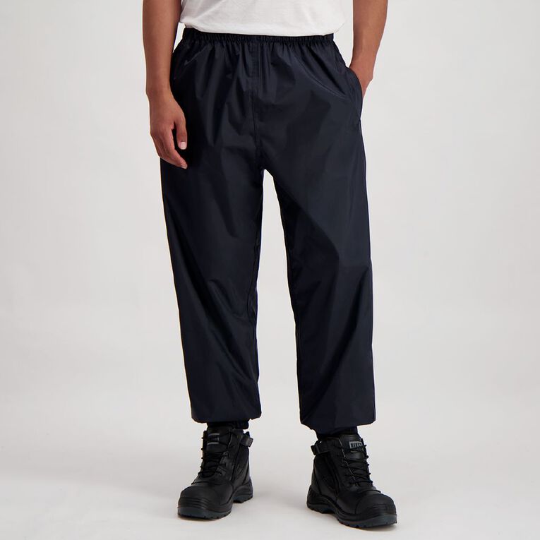 Rivet Water Resistant Pants, Navy, hi-res