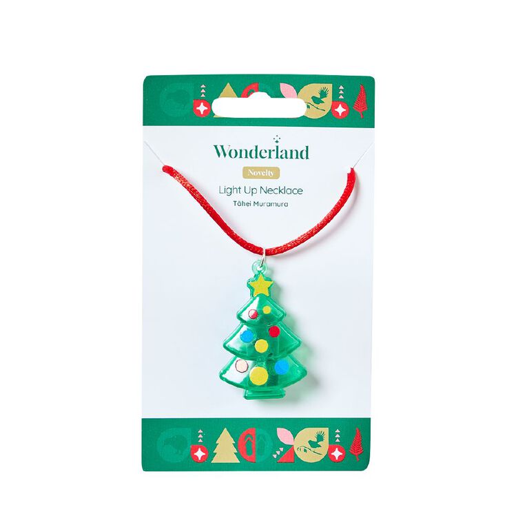 Wonderland Novelty Light Up Character Necklace Assorted, , hi-res