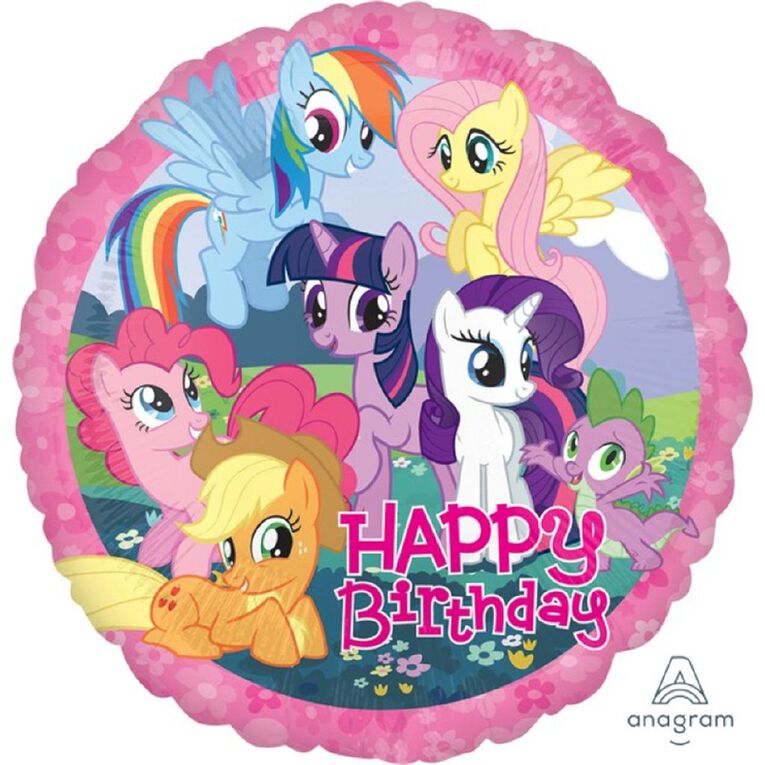 Anagram My Little Pony 45cm Standard My Little Pony Birthday Balloon, , hi-res