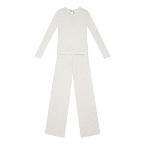 H&H Girls' Pointelle Pyjama Set