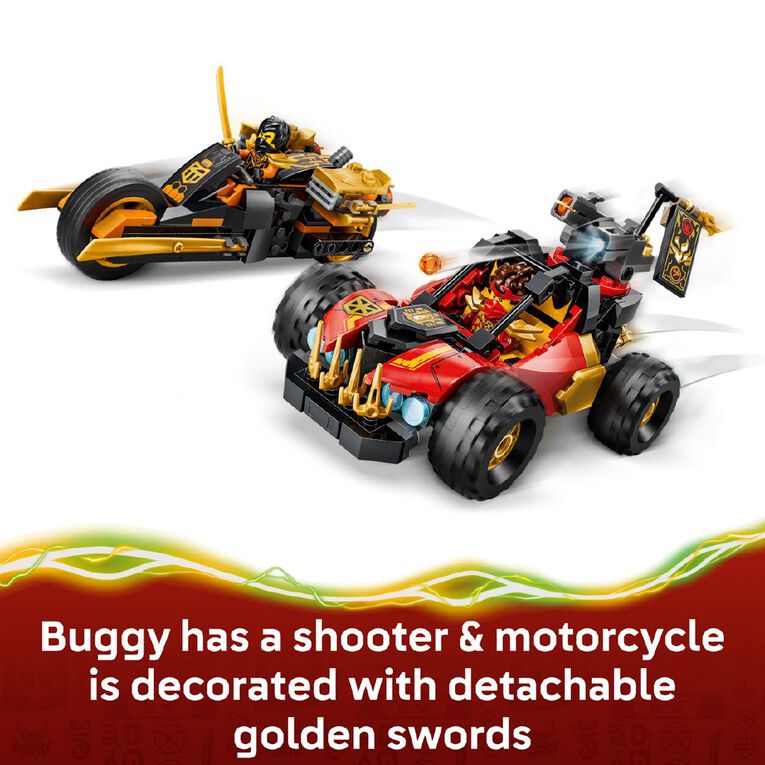 LEGO Ninjago Kai and Coles Combiner Vehicle Adventure 71864, , hi-res