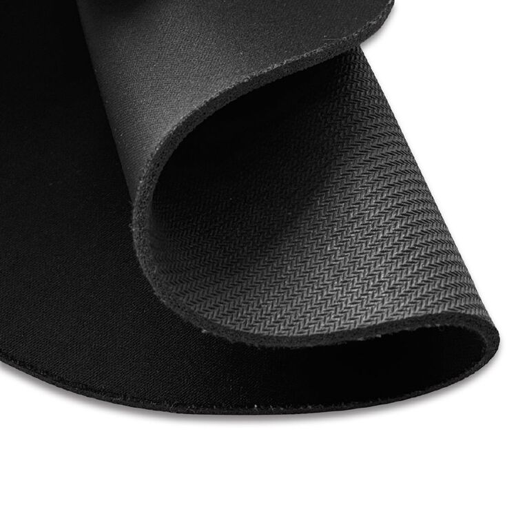 Playmax Paw Print Mouse Mat Black, , hi-res