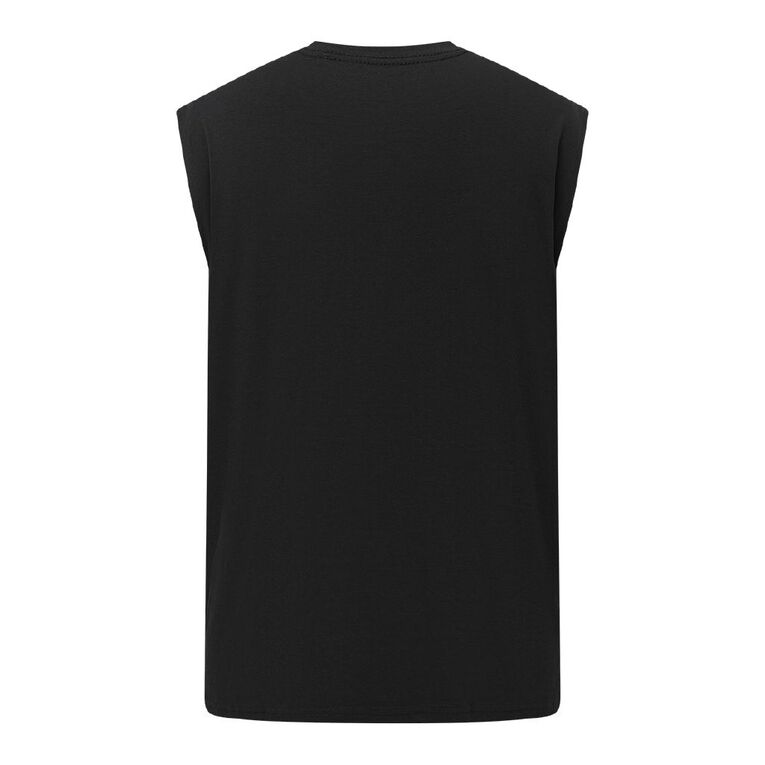 Active Intent Men's Hybrid Tank, Black, hi-res